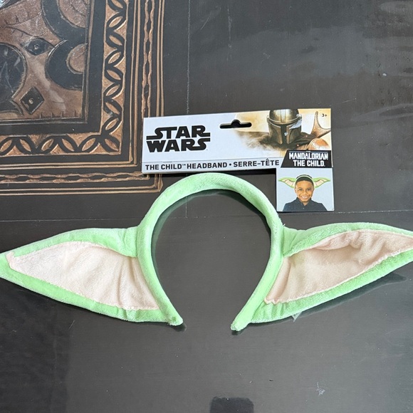Star Wars The Child Green and Cream Ears Headband - Picture 1 of 4